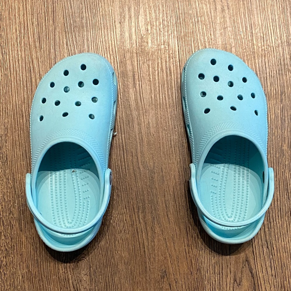 Blue Crocs